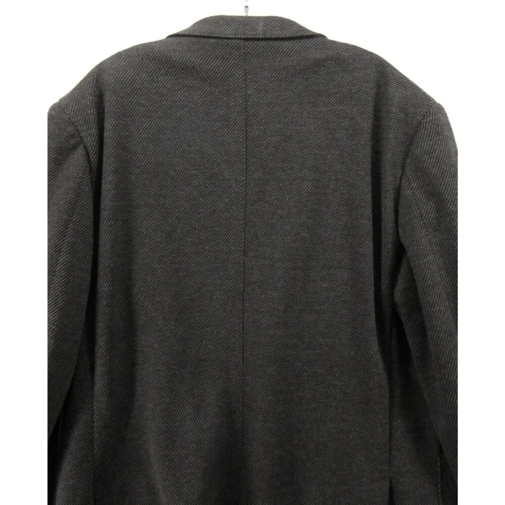 Ibiza Sport Coat 44 Blazer Wool Blend Herringbone Jacket Unstructured